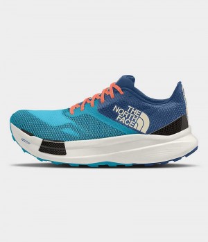 Chaussure Trail Running The North Face Summit Series VECTIV Pro Femme Bleu | FRANCE GHFUO