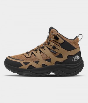 Chaussure de Randonnée The North Face Hedgehog 3 Mid Imperméables Homme Marron Noir | FR PHUAS