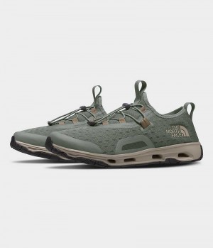 Chaussure de Randonnée The North Face Skagit D'eau Homme Vert Olive | FRANCE KBHZV
