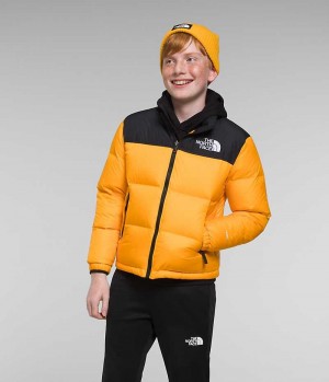 Doudoune The North Face 1996 Retro Nuptse Garcon Doré | FRANCE IFDKW