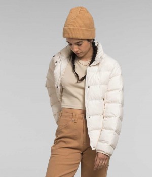 Doudoune The North Face Lhotse Reversible Femme Blanche | PARIS JYGEV