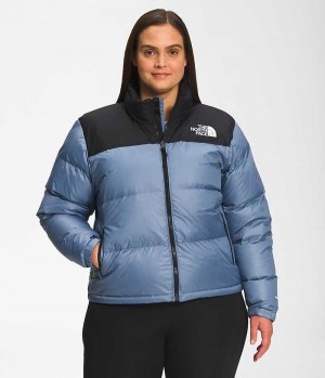Doudoune The North Face Plus 1996 Retro Nuptse Femme Bleu | FRANCE VDMPB