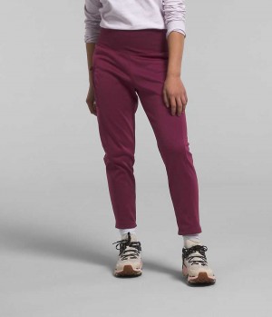 Pantalon The North Face D'hiver Warm Fille Bordeaux | FRANCE UPFME