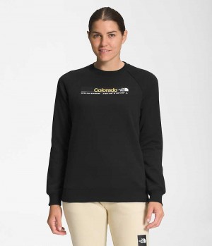 Pulls De Golf The North Face City Crew Femme Noir | PARIS AOFPT