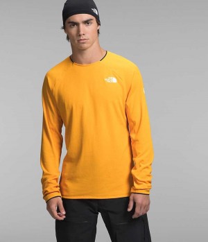 Pulls De Golf The North Face Summit Series FUTUREFLEECE™ Crew Homme Doré | PARIS TGARQ
