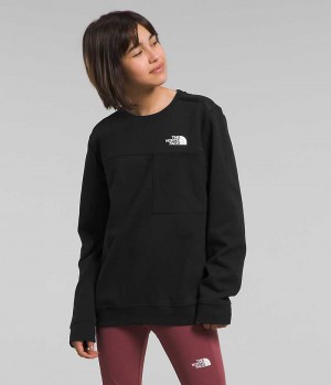 Pulls De Golf The North Face TNF™ Tech Crew Fille Noir | PARIS TYUHF