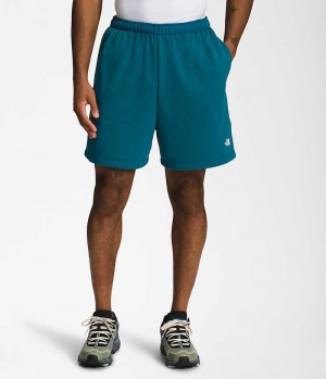 Short The North Face Simple Logo Fleece Homme Bleu | FRANCE YITXV