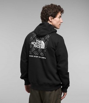 Sweat a Capuche The North Face Box NSE Pullover Homme Noir | PARIS REZOL
