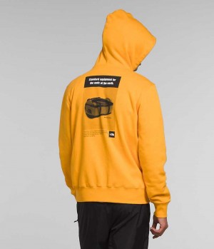 Sweat a Capuche The North Face Brand Proud Homme Doré | FR AKUPZ