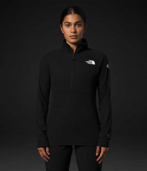 Sweatshirt The North Face Summit Series FUTUREFLEECE™ LT ½-Zip Femme Noir | FRANCE JNPOZ