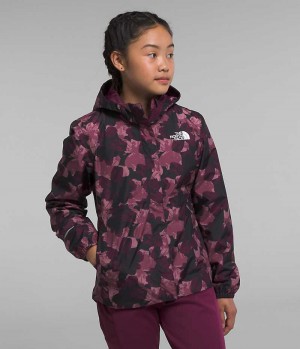 Veste Imperméable The North Face Antora Fille Bordeaux | FR MRDVN