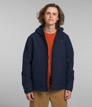 Veste Softshell The North Face Camden Thermal Hoodie Homme Bleu Marine | PARIS QMDFJ