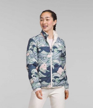 Vestes Polaires The North Face Reversible Mossbud Fille Multicolore | FR CAEPD