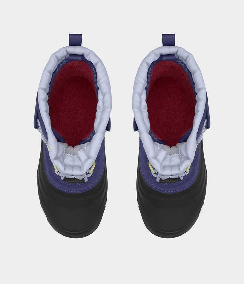 Botte Hiver The North Face Alpenglow V Imperméables Fille Bleu Noir | PARIS WVDYO