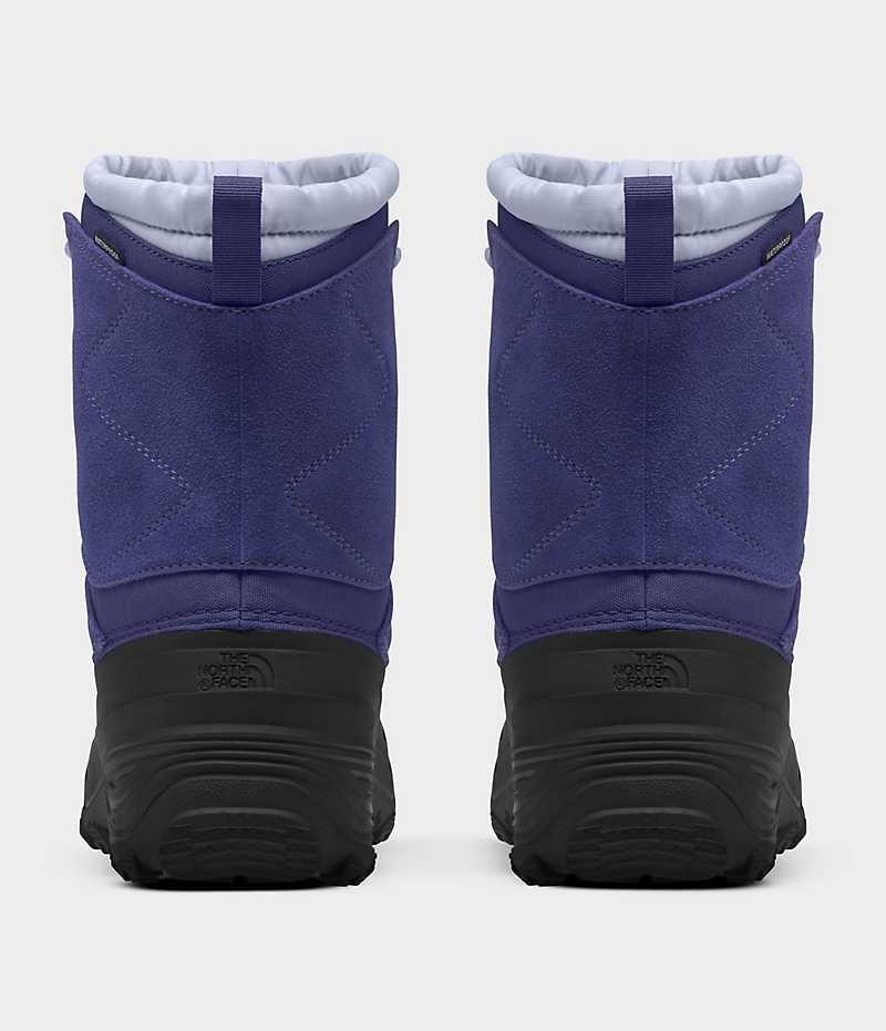 Botte Hiver The North Face Alpenglow V Imperméables Fille Bleu Noir | PARIS WVDYO