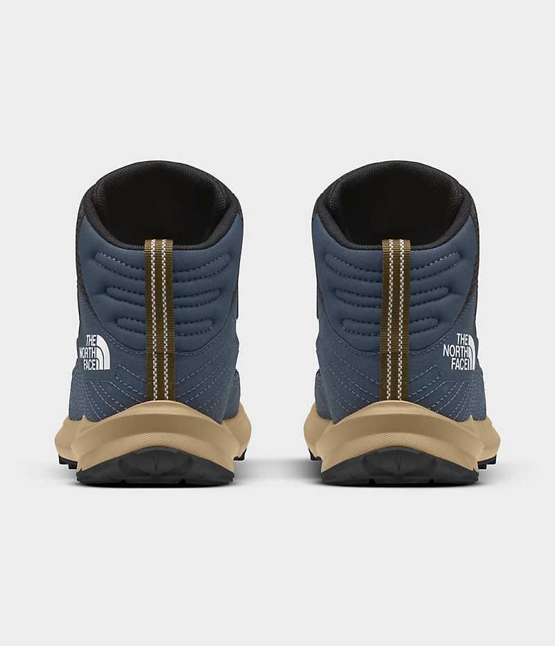 Botte Hiver The North Face Fastpack Hiker Mid Imperméables Garcon Bleu | FR SUDWJ