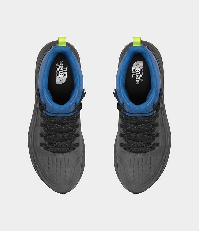 Botte Randonnée The North Face VECTIV Exploris 2 Mid FUTURELIGHT™ Cuir Homme Grise Bleu | FR KNJMH