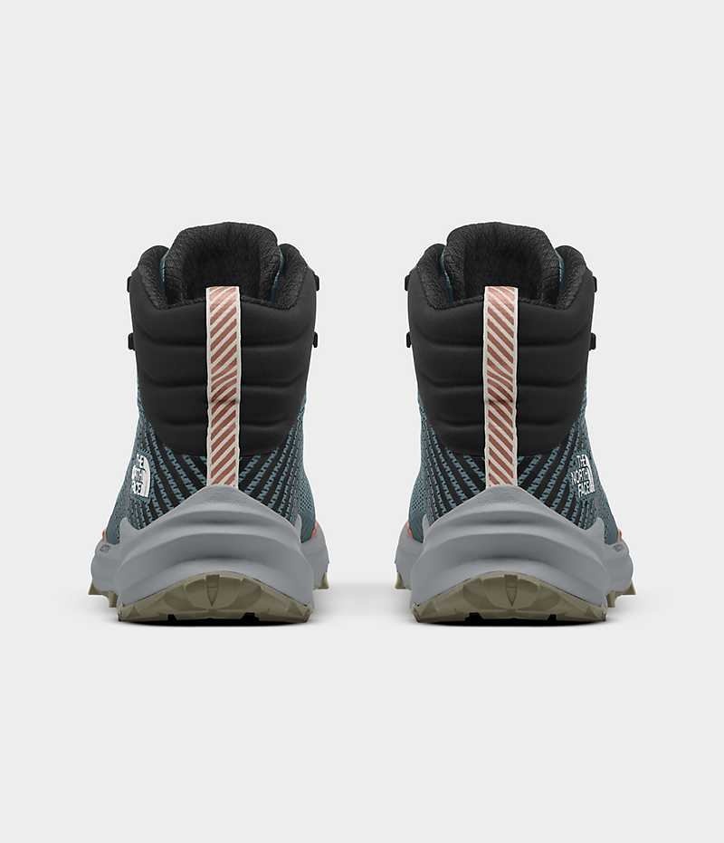 Botte Randonnée The North Face VECTIV™ Fastpack Mid FUTURELIGHT™ Femme Bleu Noir | FR WCNGQ
