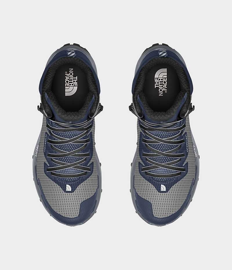 Botte Randonnée The North Face VECTIV™ Fastpack Mid FUTURELIGHT™ Homme Grise Bleu Marine | FR LIKAQ