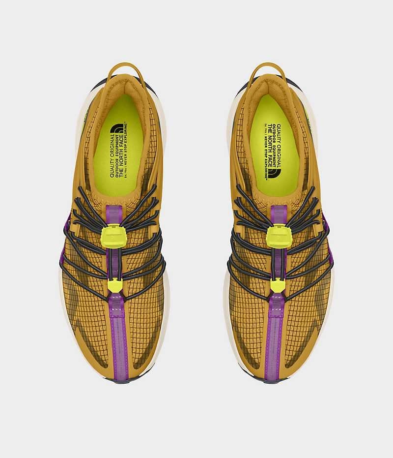 Chaussure Trail Running The North Face Oxeye Tech Femme Jaune Noir | FRANCE TGQDH
