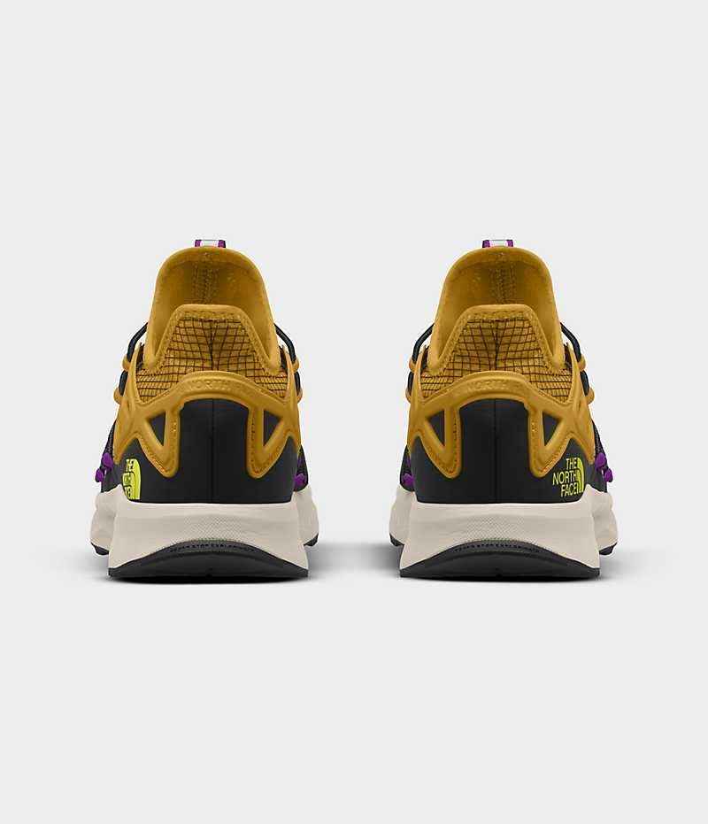Chaussure Trail Running The North Face Oxeye Tech Femme Jaune Noir | FRANCE TGQDH