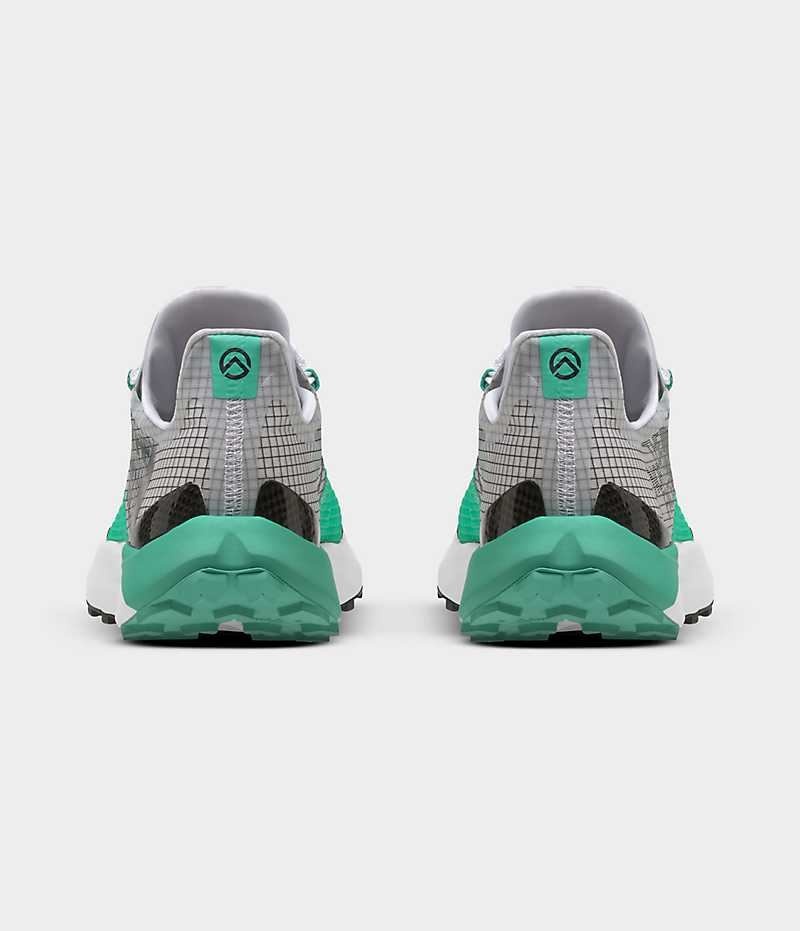 Chaussure Trail Running The North Face Summit Series VECTIV Sky Femme Grise Turquoise | PARIS YQWIP