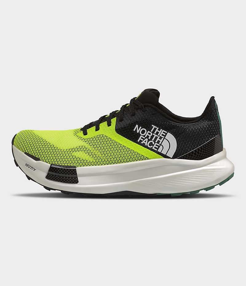 Chaussure Trail Running The North Face Summit Series VECTIV Sky Homme Vert Noir | PARIS FJKBS