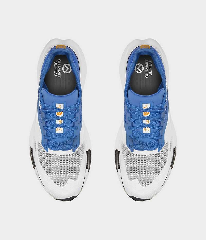 Chaussure Trail Running The North Face Summit Series VECTIV Sky Homme Blanche Bleu | FRANCE BQCAS