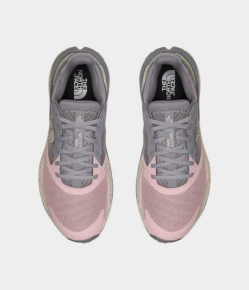 Chaussure Trail Running The North Face VECTIV Enduris 3 Femme Rose Grise | PARIS NJXFI