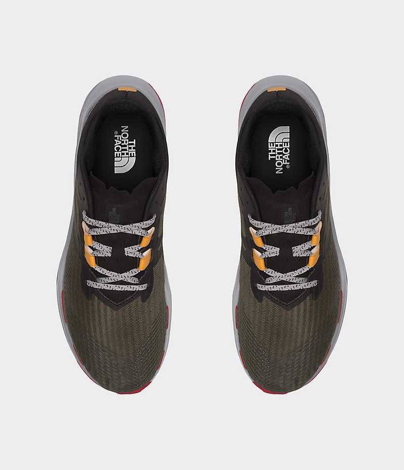Chaussure Trail Running The North Face VECTIV Eminus Homme Vert Olive Noir | PARIS XYRSF