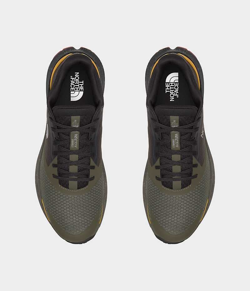 Chaussure Trail Running The North Face VECTIV Enduris 3 Homme Vert Olive Noir | PARIS UKJLQ