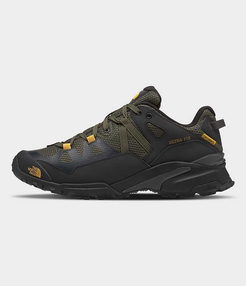 Chaussure de Randonnée The North Face Ultra 112 Imperméables Homme Vert Olive Noir | PARIS UGMTL