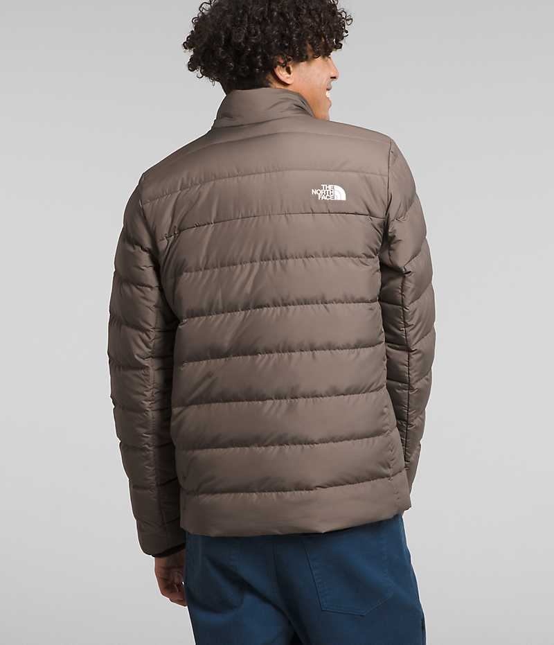 Doudoune The North Face Aconcagua 3 Homme Marron | FR EDCLZ