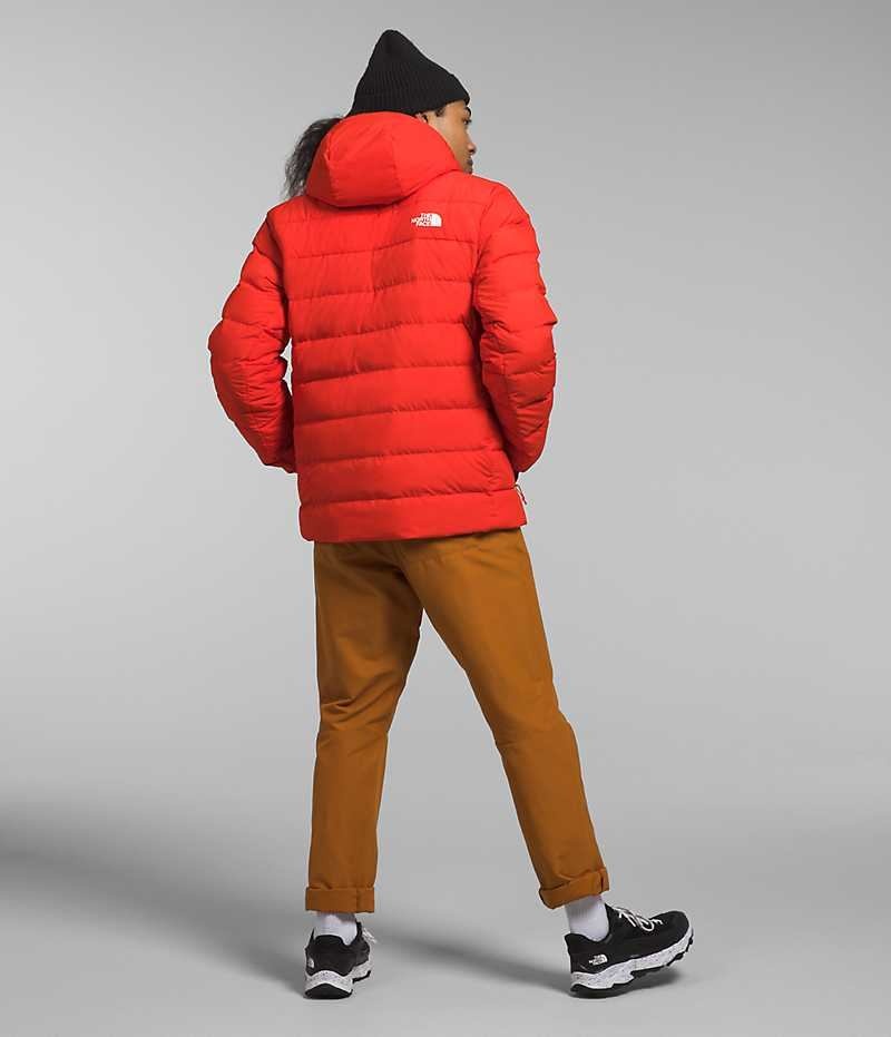 Doudoune The North Face Aconcagua 3 Hoodie Homme Rouge | FRANCE GSKBW