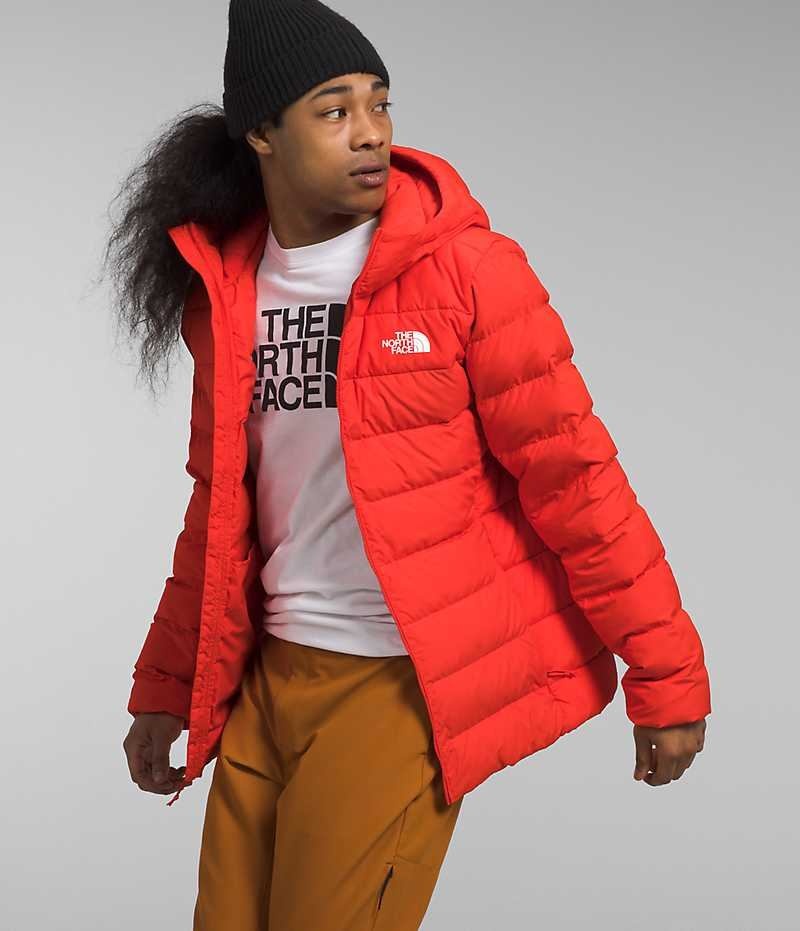 Doudoune The North Face Aconcagua 3 Hoodie Homme Rouge | FRANCE GSKBW