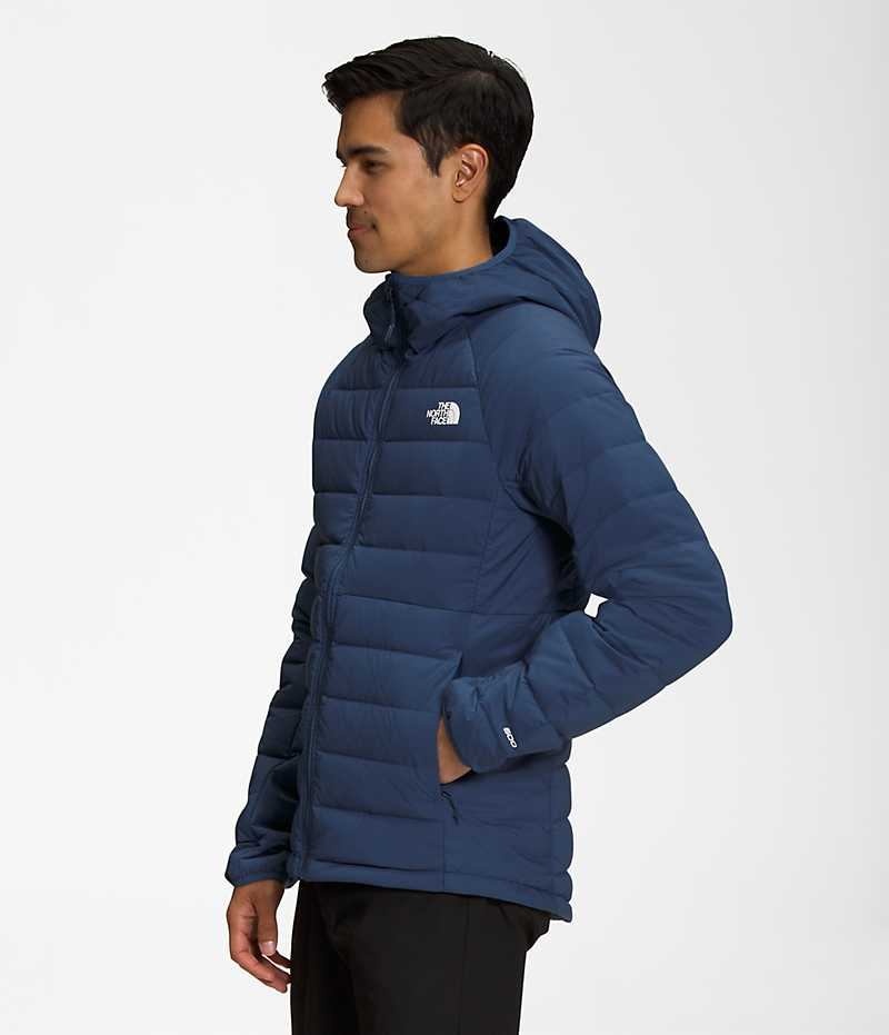 Doudoune The North Face Belleview Stretch Hoodie Homme Bleu | FR SQUMZ