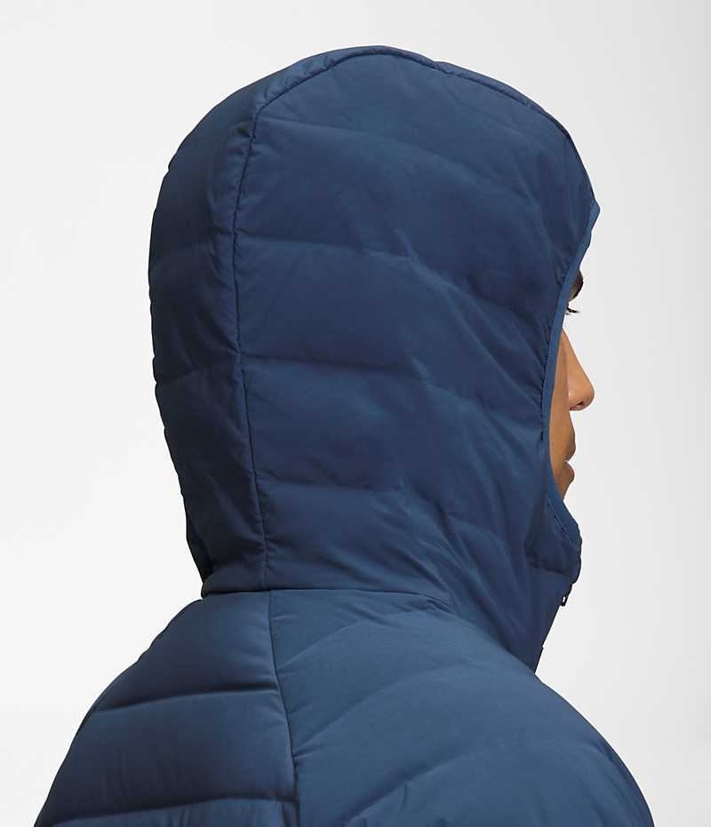 Doudoune The North Face Belleview Stretch Hoodie Homme Bleu | FR SQUMZ
