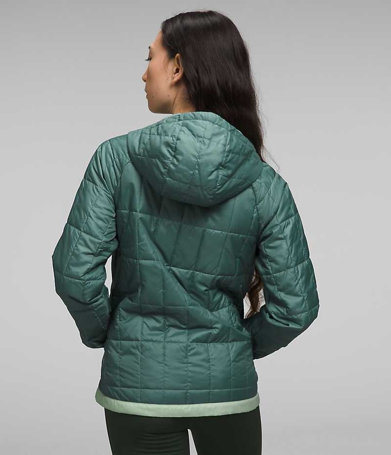 Doudoune The North Face Circaloft ¼-Zip Pullover Femme Turquoise | FRANCE LKSRN
