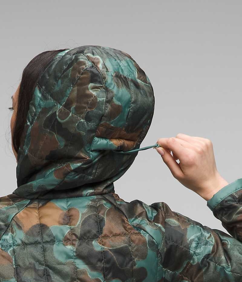 Doudoune The North Face Circaloft ¼-Zip Pullover Femme Camouflage | FRANCE VLGJZ