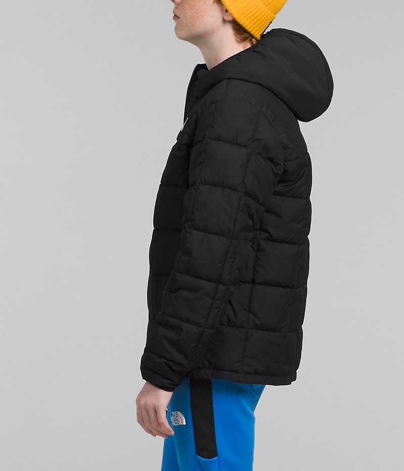 Doudoune The North Face Lhotse Garcon Noir | PARIS KQGDB