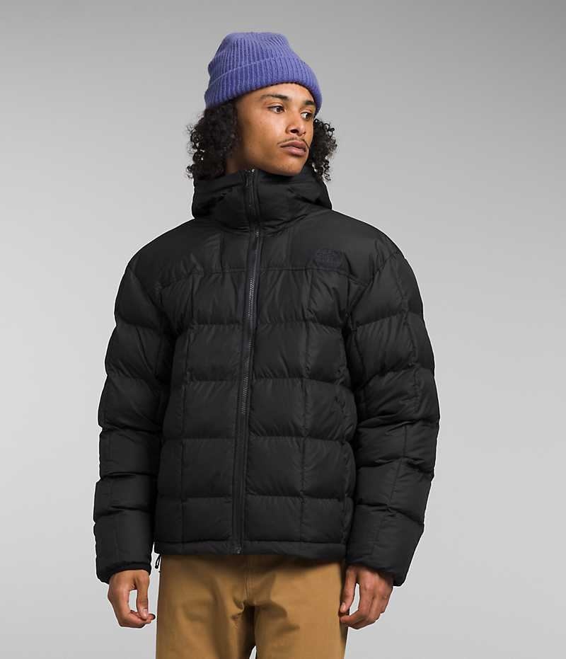 Doudoune The North Face Lhotse Reversible Hoodie Homme Noir | FR CWDPR