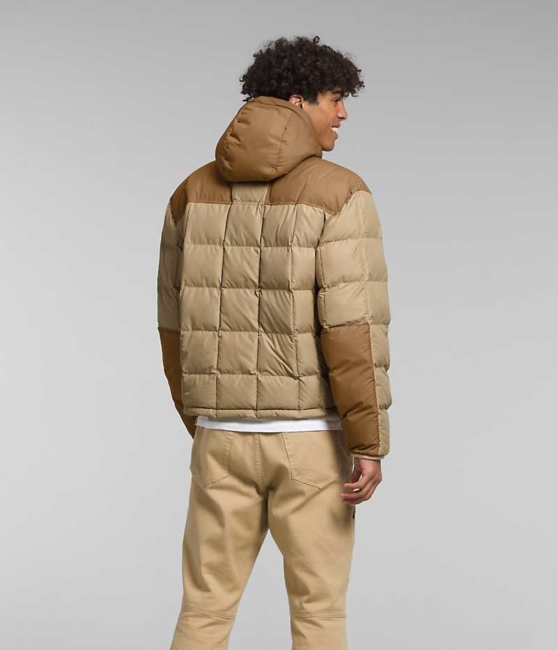 Doudoune The North Face Lhotse Reversible Hoodie Homme Kaki | PARIS AZNBS