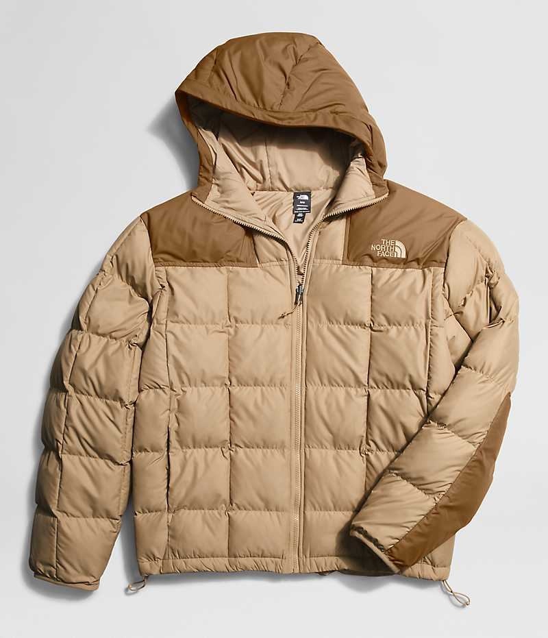 Doudoune The North Face Lhotse Reversible Hoodie Homme Kaki | PARIS AZNBS