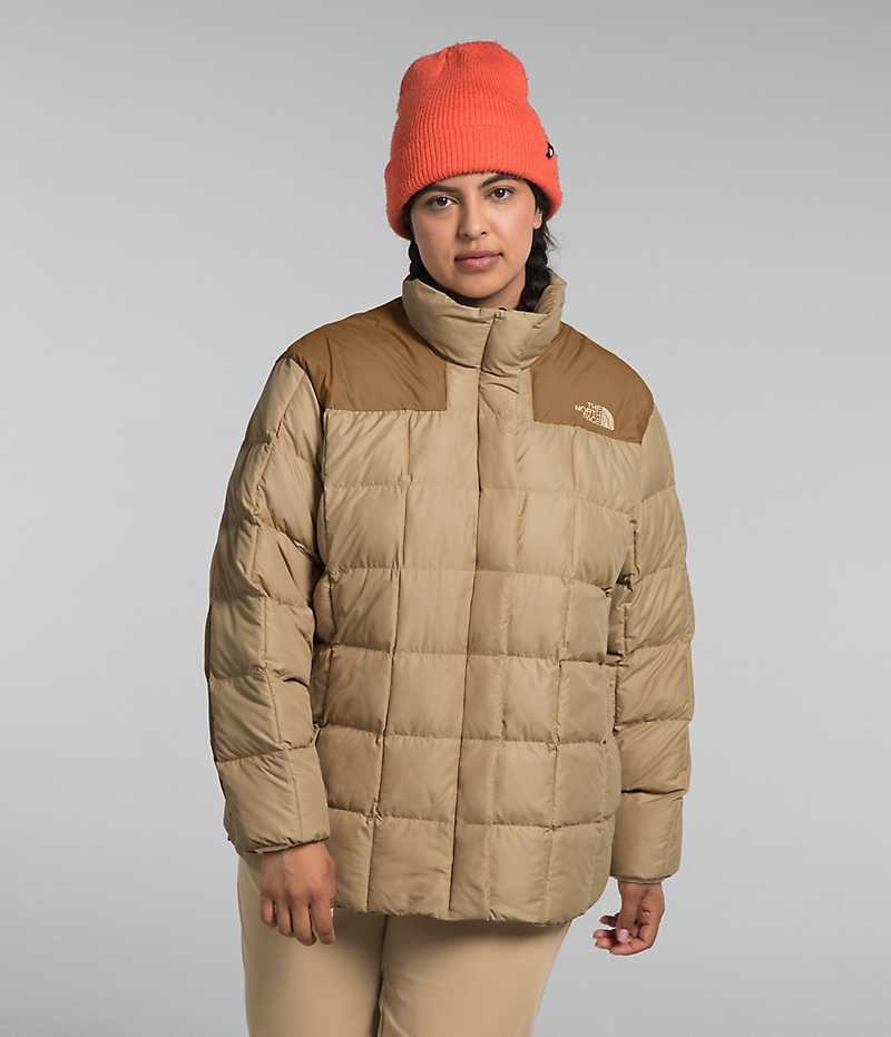 Doudoune The North Face Plus Lhotse Reversible Femme Kaki | FR STLUF
