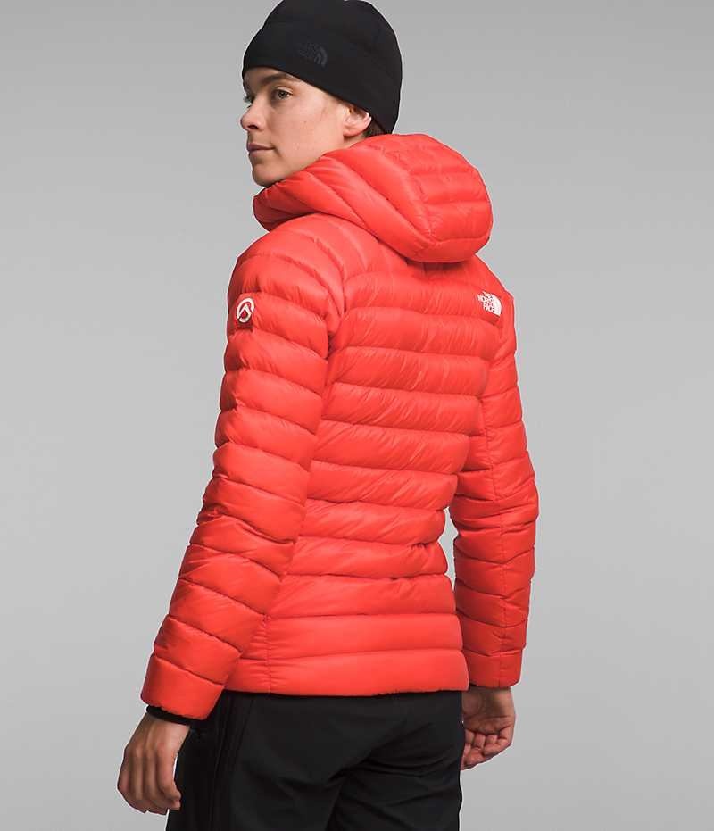 Doudoune The North Face Summit Series Breithorn Hoodie Femme Orange | FR NGJDO