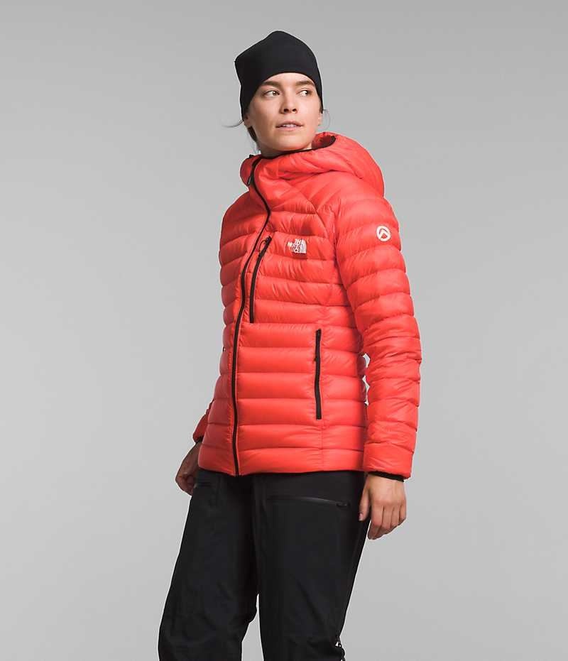 Doudoune The North Face Summit Series Breithorn Hoodie Femme Orange | FR NGJDO
