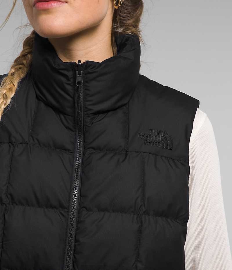 Gilet The North Face Lhotse Reversible Femme Noir | PARIS WIMYN