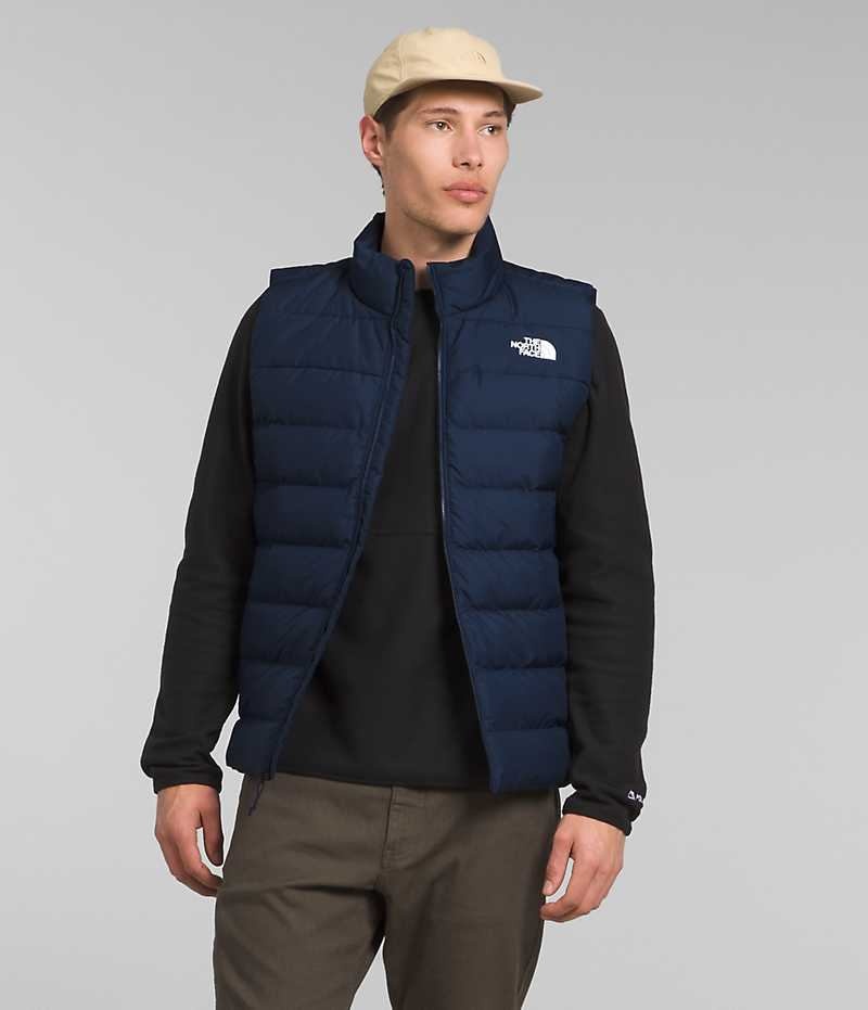 Gilet en Duvet The North Face Aconcagua 3 Homme Bleu Marine | PARIS ALUPS