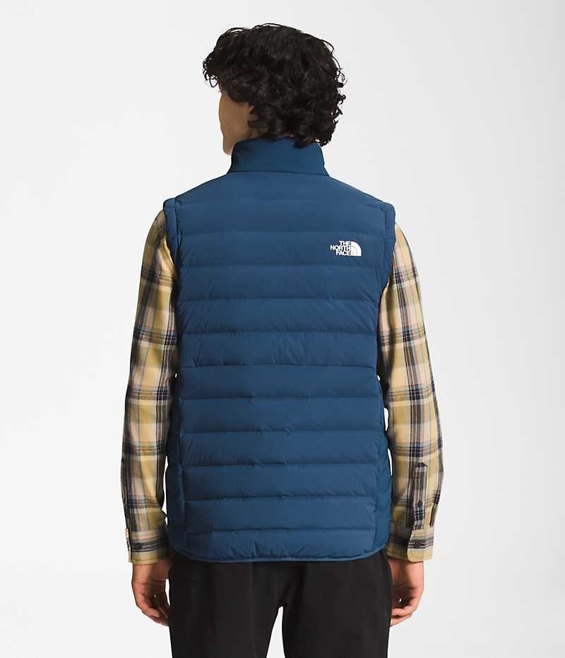 Gilet en Duvet The North Face Belleview Stretch Homme Bleu | FRANCE RSWJC
