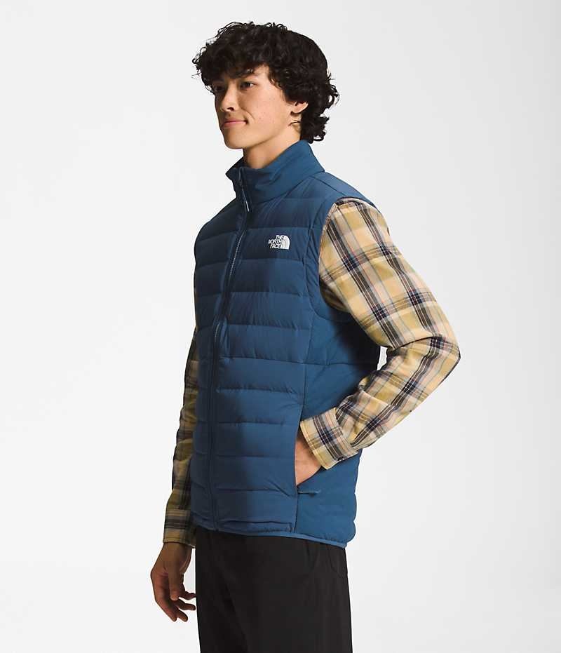 Gilet en Duvet The North Face Belleview Stretch Homme Bleu | FRANCE RSWJC